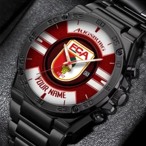 Augsburg Uhren Herren, Armbanduhr Für Augsburg Fans BDE3204292508 - Rot