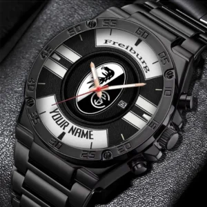 SC Freiburg Uhren Herren, Armbanduhr Für SC Freiburg Fans BDE3204292510 - Schwarz