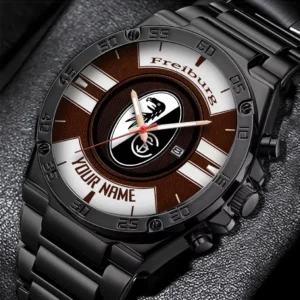 SC Freiburg Uhren Herren, Armbanduhr Für SC Freiburg Fans BDE3204292510 - Braun