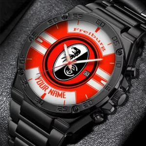 SC Freiburg Uhren Herren, Armbanduhr Für SC Freiburg Fans BDE3204292510 - Orange