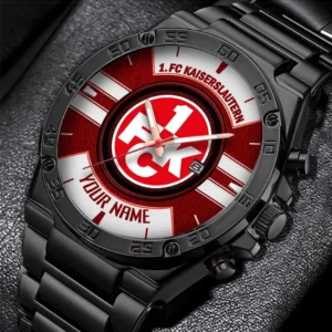 FC Kaiserslautern Uhren Herren, Armbanduhr Für FC Kaiserslautern Fans BDE3204292511 - Rot