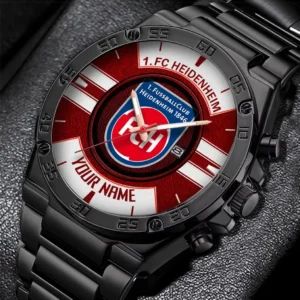 Heidenheim Uhren Herren, Armbanduhr Für Heidenheim Fans BDE3204292523 - Rot