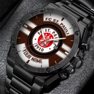 FC St. Pauli Uhren Herren, Armbanduhr Für FC St. Pauli Fans BDE3204292524 - Braun