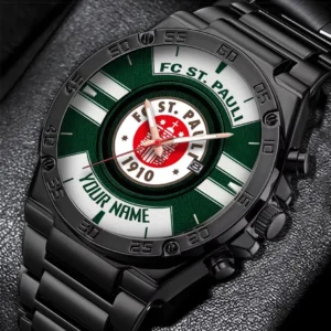 FC St. Pauli Uhren Herren, Armbanduhr Für FC St. Pauli Fans BDE3204292524 - Grün