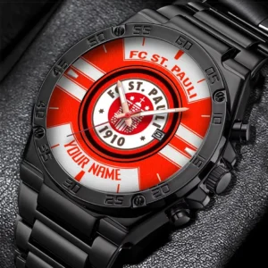 FC St. Pauli Uhren Herren, Armbanduhr Für FC St. Pauli Fans BDE3204292524 - Orange