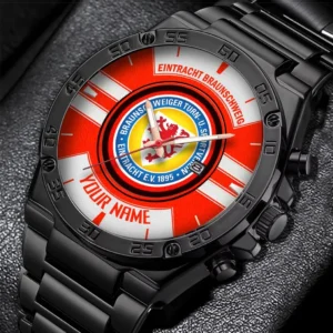 Eintracht Braunschweig Uhren Herren, Armbanduhr Für Eintracht Braunschweig Fans BDE3204292525 - Orange