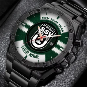 SSV Ulm Uhren Herren, Armbanduhr Für SSV Ulm Fans BDE3204292527 - Grün