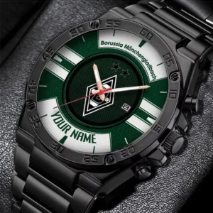 Borussia M'gladbach Uhren Herren, Armbanduhr Für Borussia M'gladbach Fans BDE3204292529 - Grün