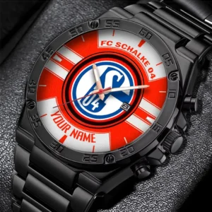Schalke 04 Uhren Herren, Armbanduhr Für Schalke 04 Fans BDE3204292530 - Orange