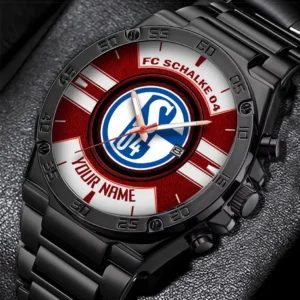 Schalke 04 Uhren Herren, Armbanduhr Für Schalke 04 Fans BDE3204292530 - Rot