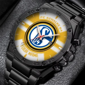 Schalke 04 Uhren Herren, Armbanduhr Für Schalke 04 Fans BDE3204292530 - Gelb