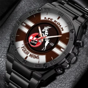 Koln Uhren Herren, Armbanduhr Für Koln Fans BDE3204292531 - Braun