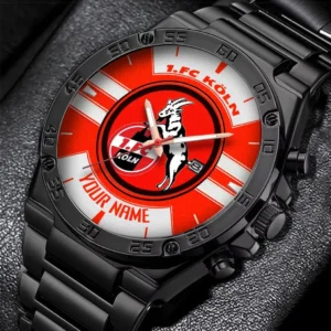 Koln Uhren Herren, Armbanduhr Für Koln Fans BDE3204292531 - Orange