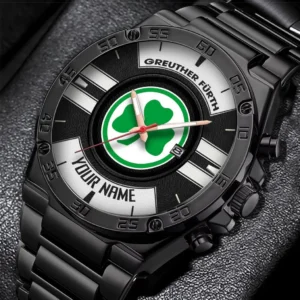 SpVgg Greuther Furth Uhren Herren, Armbanduhr Für SpVgg Greuther Furth Fans BDE3204292534 - Schwarz