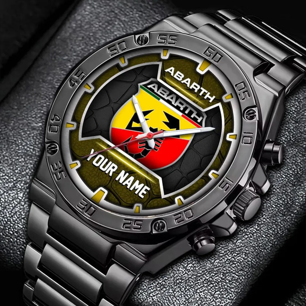 Abarth Armbanduhr, Uhr Geschenk für Abarth Fans, Geschenk für Papa CAR32803270544