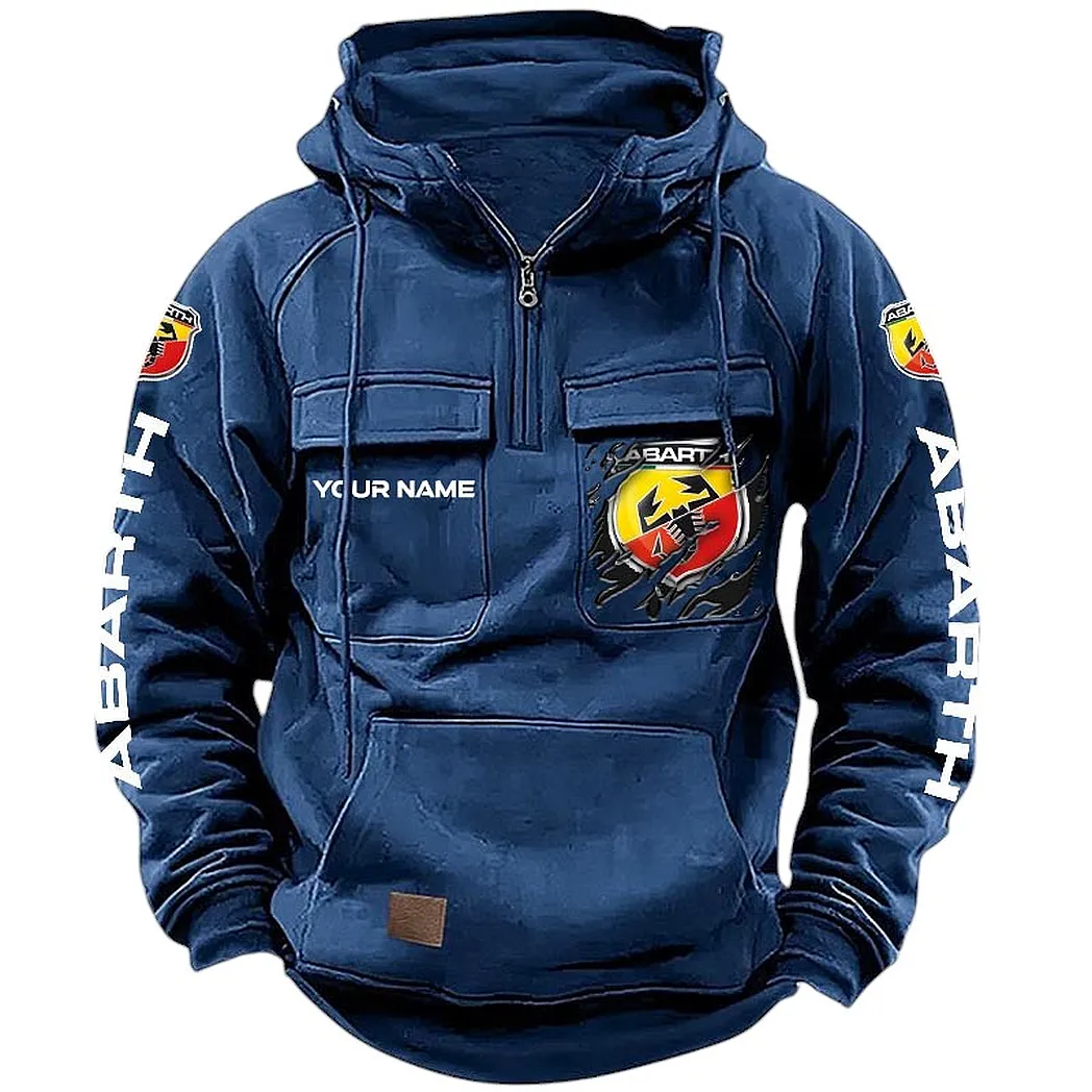 abarth hoodie reiverschluss taktischer all over print hoodie abarth car164022425148 dunkelblau m4hsc
