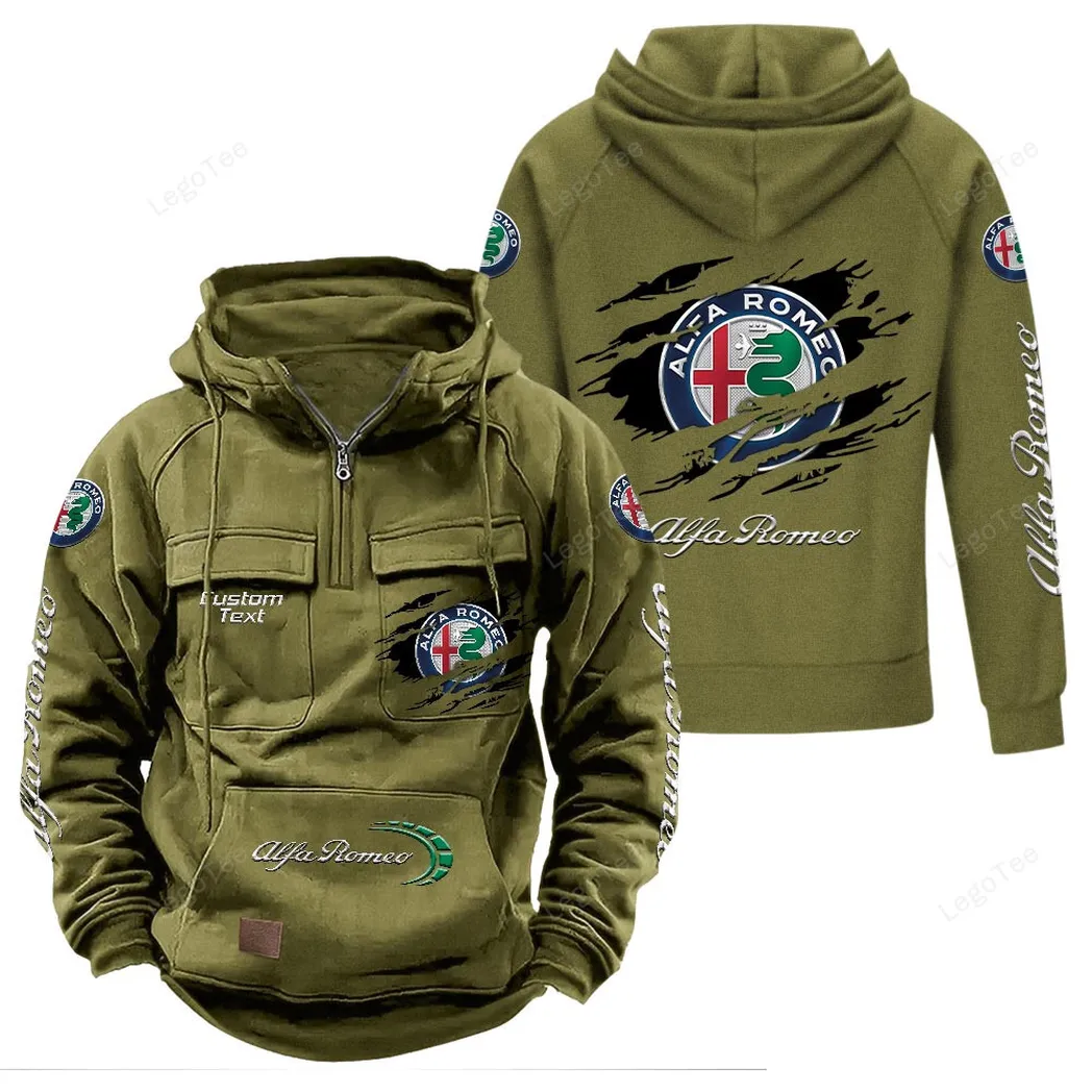 alfa romeo hoodie reiverschluss taktischer all over print hoodie alfa romeo olivgrn car122021425025 1 ebgmy