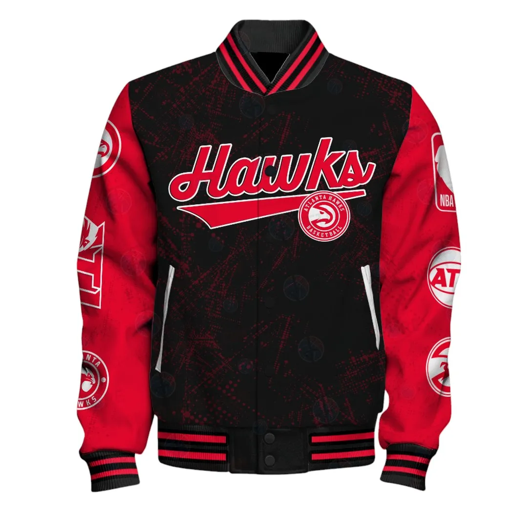 atlanta hawks jacke vintage jacke fr herren geschenk fr fan atlanta hawks nba74170125212 bqrz0