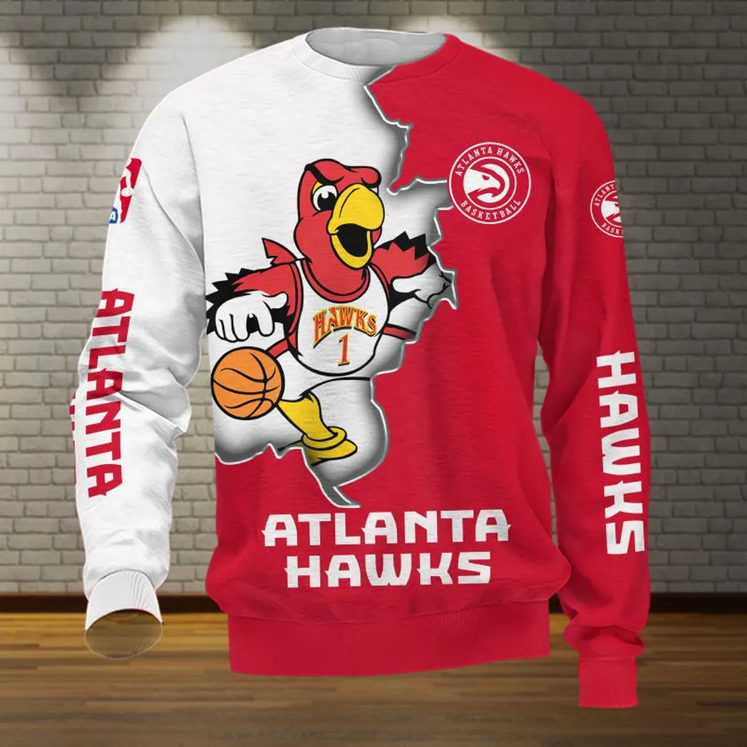 atlanta hawks sweatshirt allover druck sweatshirt geschenk fr fan atlanta hawks nba83060225013 ej4i7
