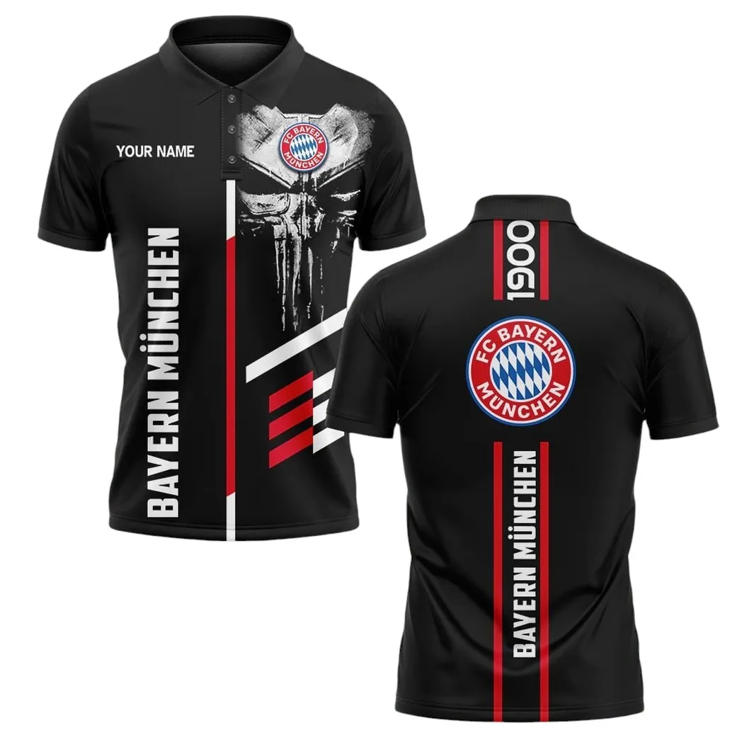 bayern munich poloshirt herren all over print polohemd bayern munich bundesliga spo1816002 ei42l
