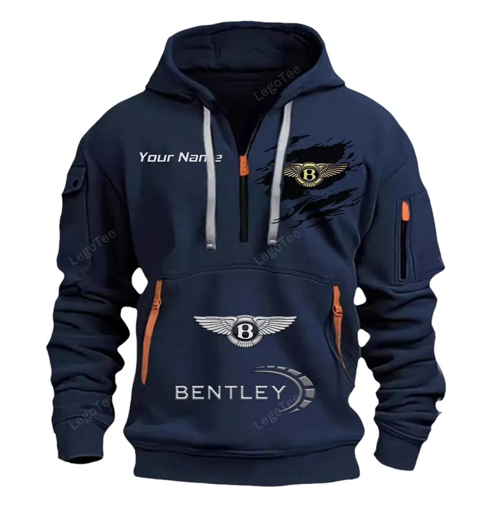 bentley half zip hoodie car113021425812 best gift for him husband boyfriend marineblau 6kjse