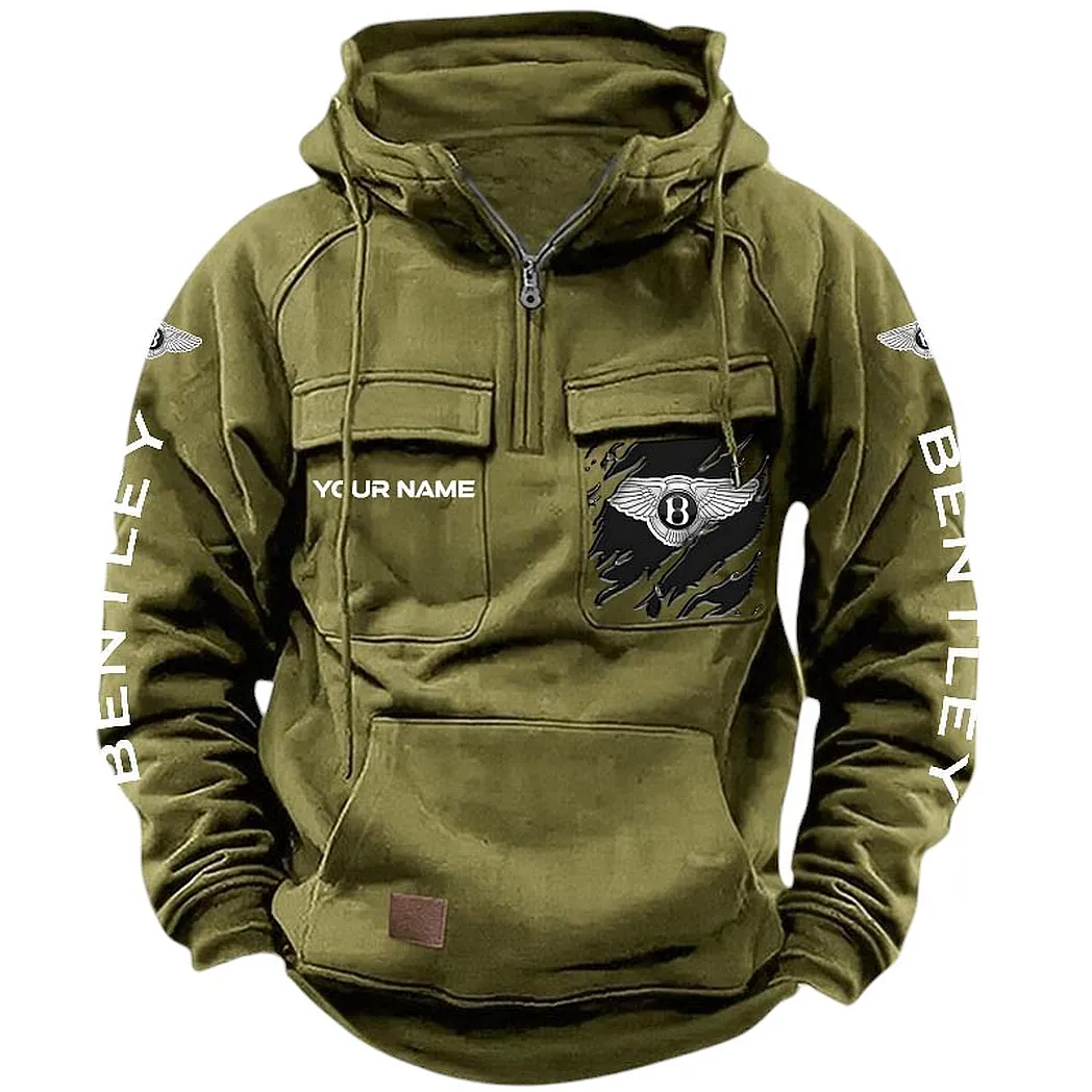bentley hoodie reiverschluss taktischer all over print hoodie bentley car164022425139 olivgrn w0y4j
