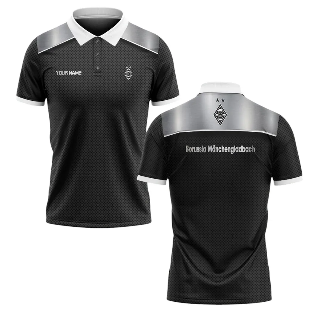 borussia mgladbach poloshirt herren all over print polohemd borussia mgladbach bundesliga spo1716011 skwqa