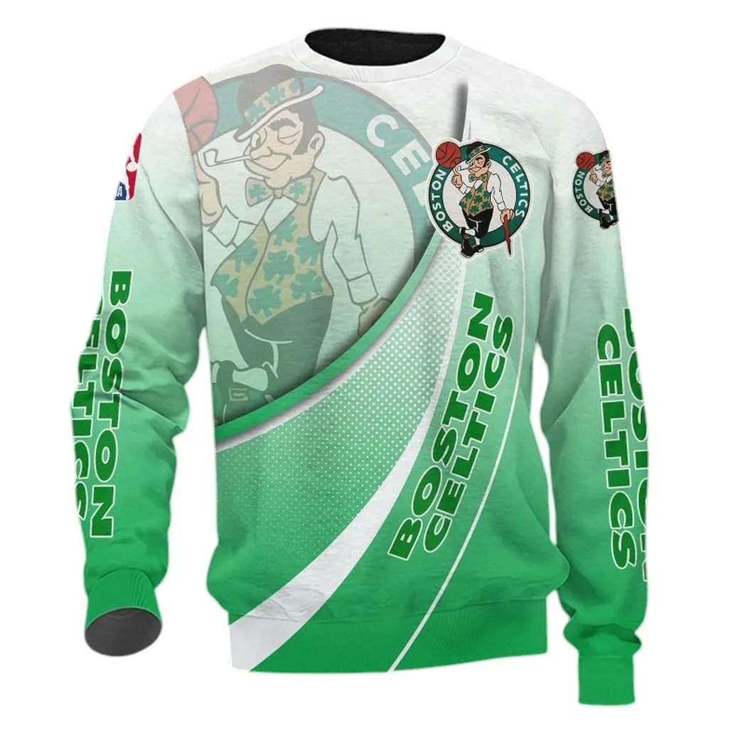boston celtics sweatshirt allover druck sweatshirt geschenk fr fan boston celtics nba83060225019 gojlk