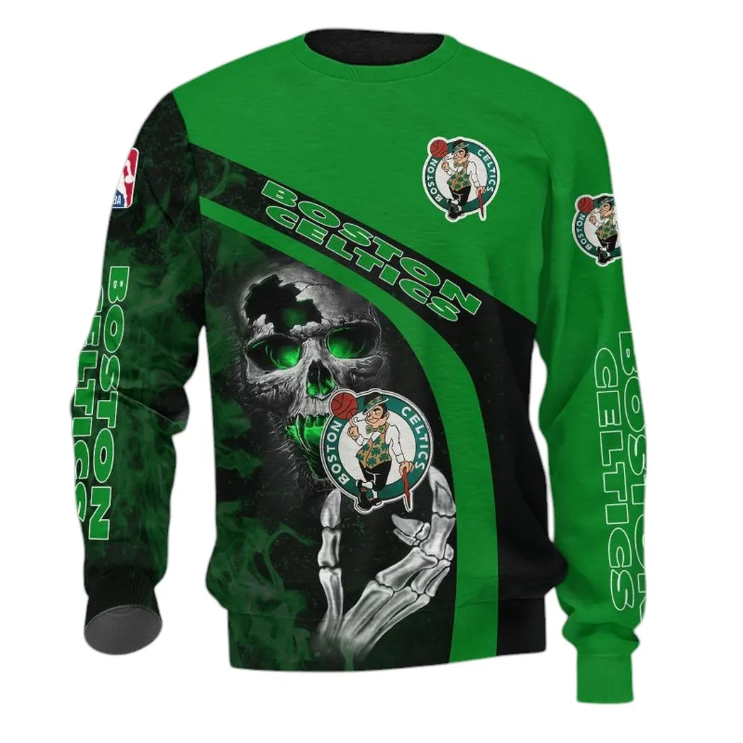 boston celtics sweatshirt allover druck sweatshirt geschenk fr fan boston celtics nba83060225021 arffu