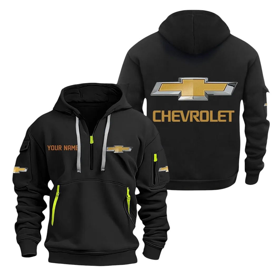 chevrolet half zip hoodie for men gift for chevrolet lovers car20022125676 schwarz tpuzn