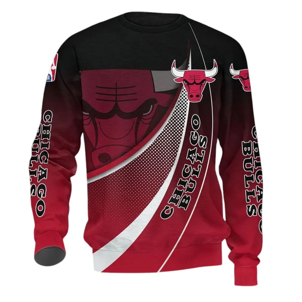 chicago bulls sweatshirt allover druck sweatshirt geschenk fr fan chicago bulls nba83060225034 yqjal