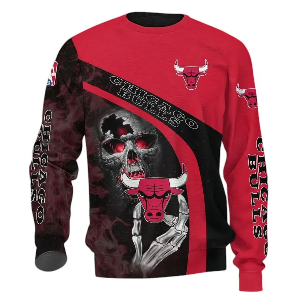 chicago bulls sweatshirt allover druck sweatshirt geschenk fr fan chicago bulls nba83060225036 kvcci