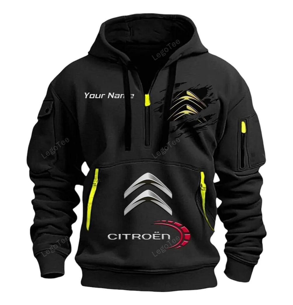 citroen half zip hoodie car113021425815 best gift for him husband boyfriend schwarz ljfwg
