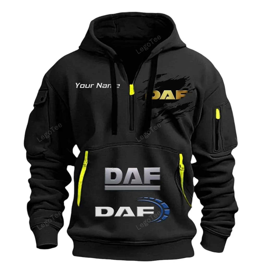 daf half zip hoodie car113021425830 best gift for him husband boyfriend schwarz 87tta