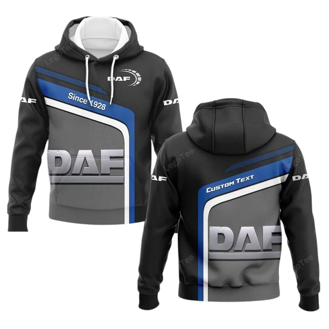 DAF Truck Hoodie, Allover-Druck Hoodie DAF Truck CAR11103032518