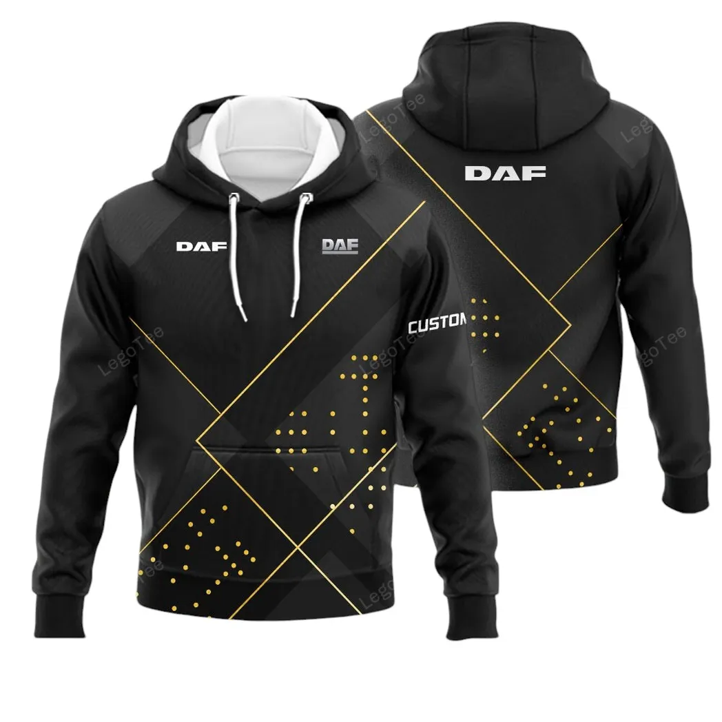 DAF Truck Hoodie, Allover-Druck Hoodie DAF Truck CAR11403032518