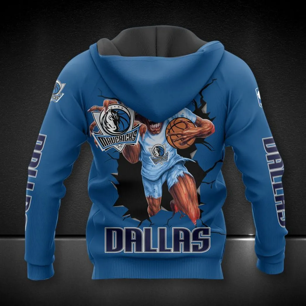 dallas mavericks hoodie mit reiverschluss allover druck hoodie geschenk fr fan dallas mavericks nba83050225031 uct5w