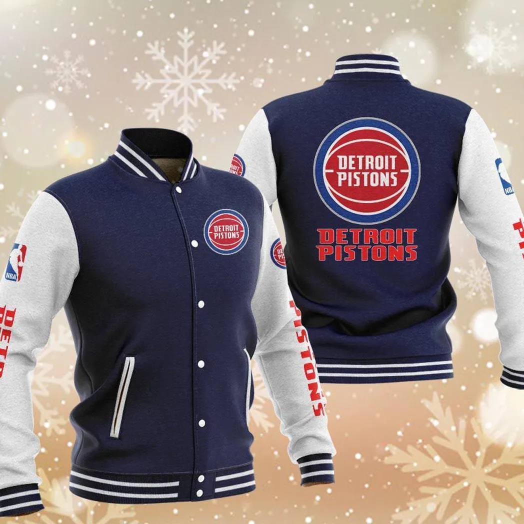 detroit pistons jacke vintage jacke fr herren geschenk fr fan detroit pistons marineblau nba82210125020
