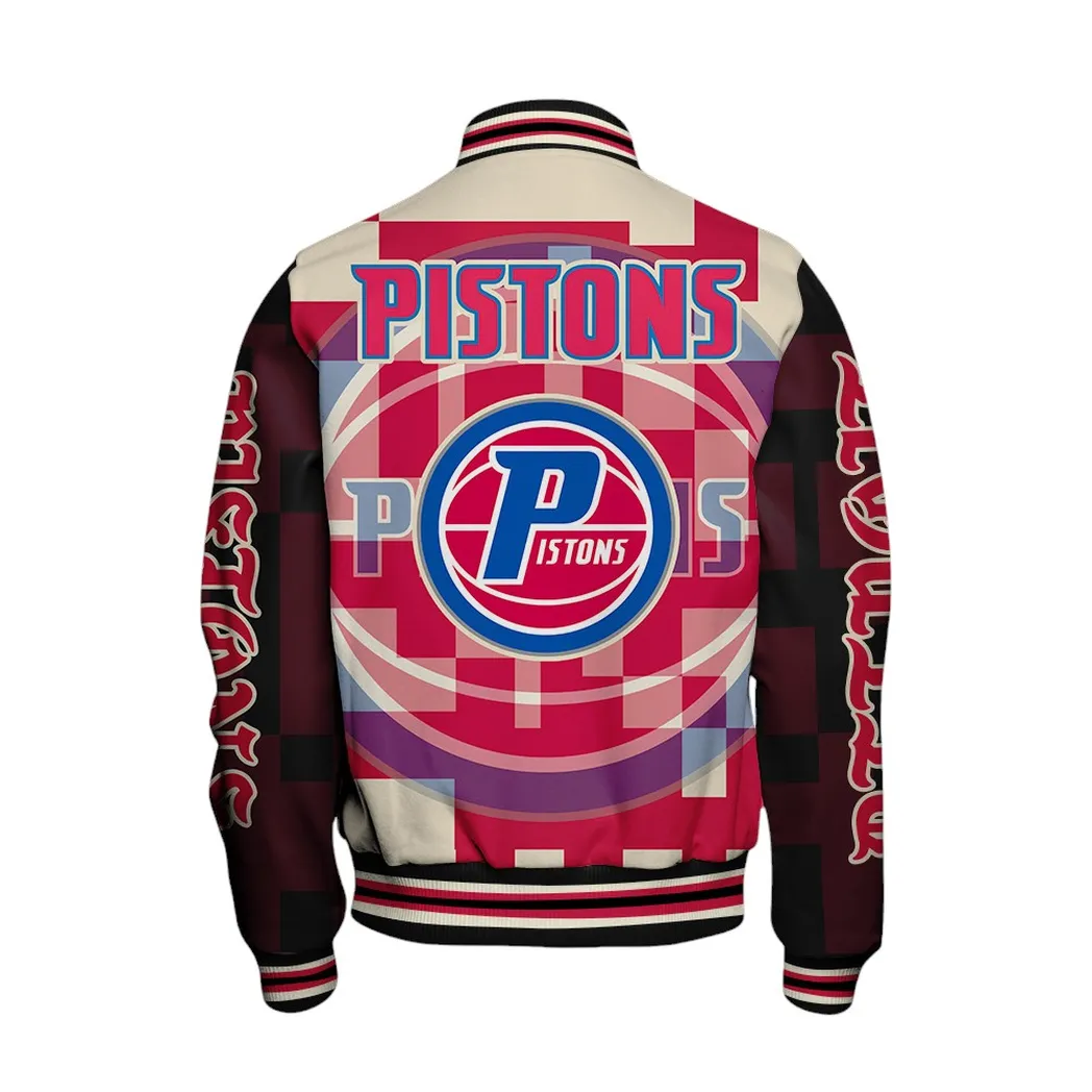 detroit pistons jacke vintage jacke fr herren geschenk fr fan detroit pistons nba74170125048