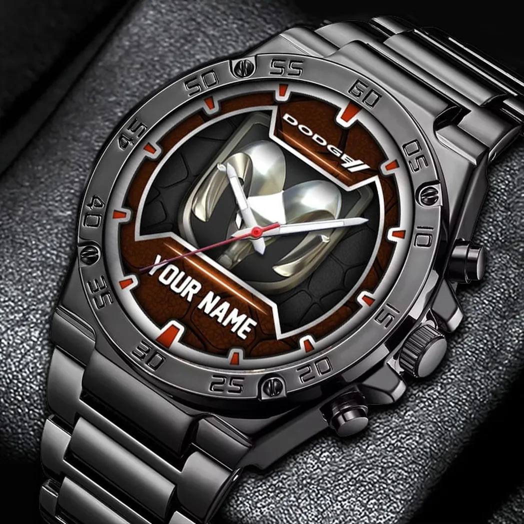 Dodge Armbanduhr, Uhr Geschenk für Dodge Fans, Geschenk für Papa CAR32803270217