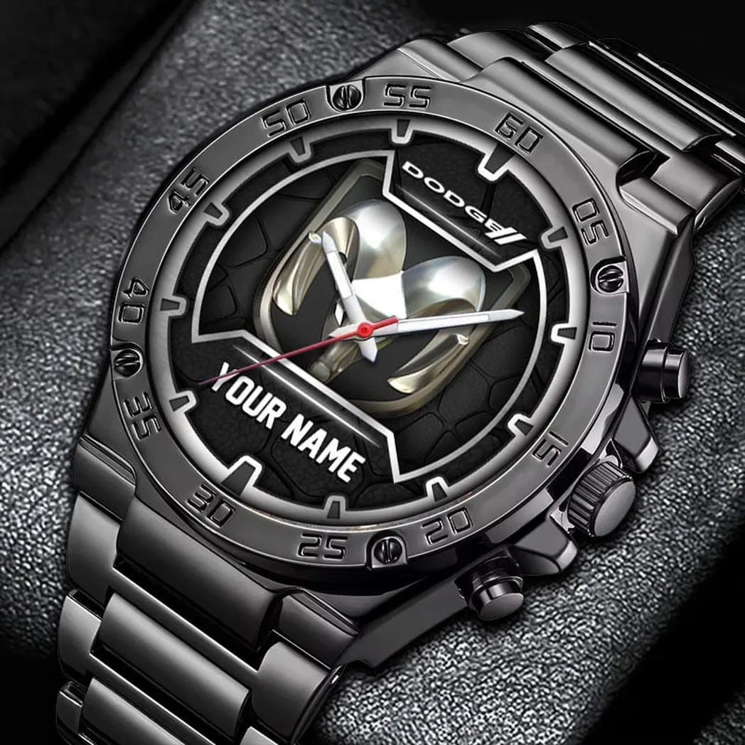 Dodge Armbanduhr, Uhr Geschenk für Dodge Fans, Geschenk für Papa CAR32803270218