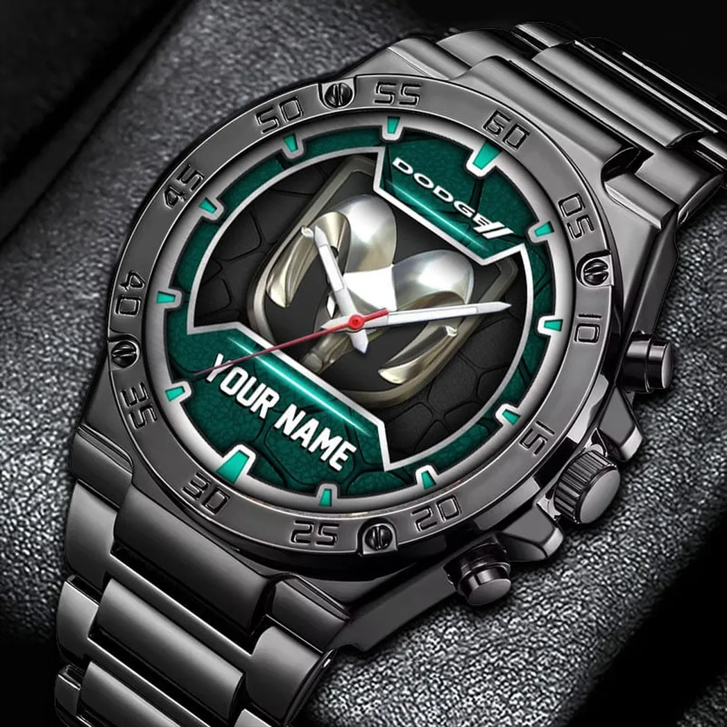 Dodge Armbanduhr, Uhr Geschenk für Dodge Fans, Geschenk für Papa CAR32803270220