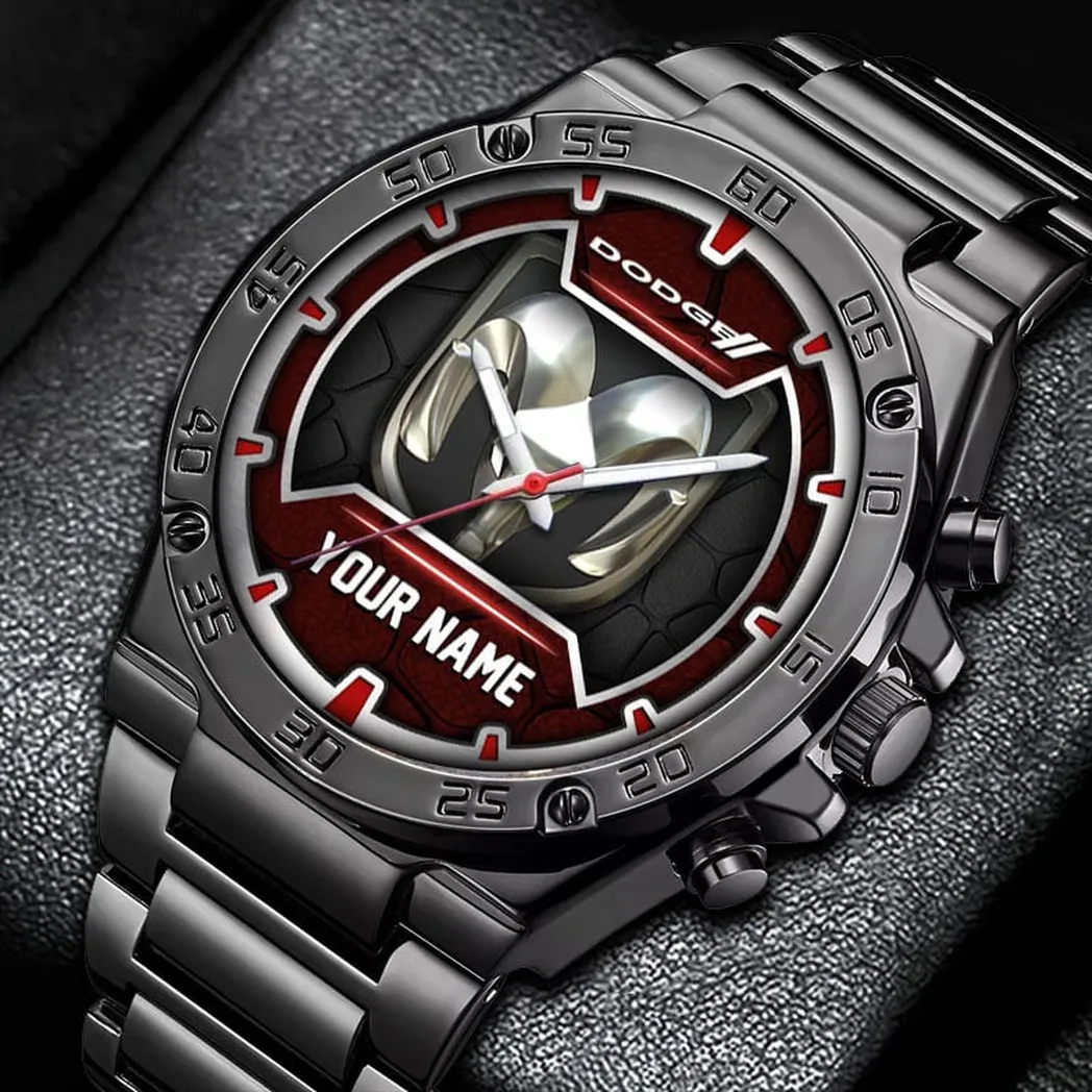 Dodge Armbanduhr, Uhr Geschenk für Dodge Fans, Geschenk für Papa CAR32803270223