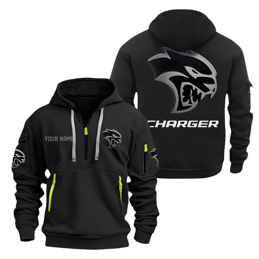 dodge charger half zip hoodie for men gift for dodge charger lovers car20022125730 schwarz pmzof