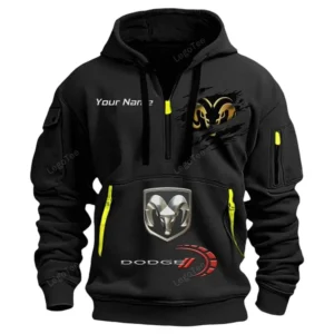 dodge half zip hoodie car113021425814 best gift for him husband boyfriend schwarz 3up63