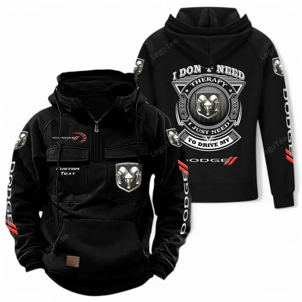 dodge tactical quarter zip hoodie car106021525050 schwarz 8zmjk