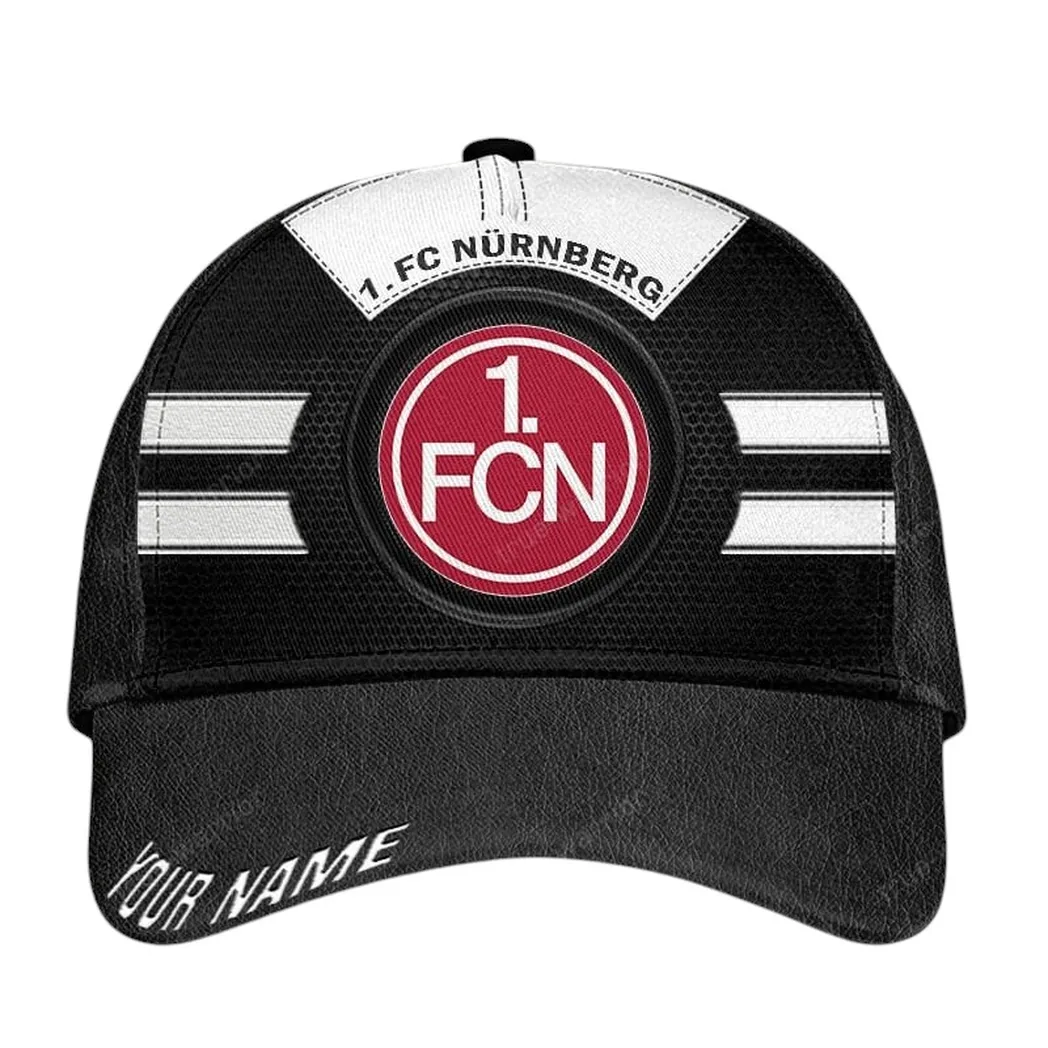 FC Nurnberg Cap Basecap, All-Over-Print-BaseballCap FC Nurnberg - Schwarz SPO088021
