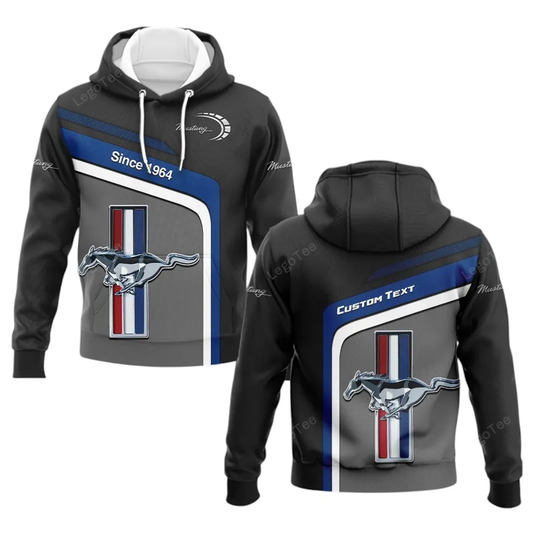 ford mustang hoodie allover druck hoodie ford mustang car11103032525 6ioia