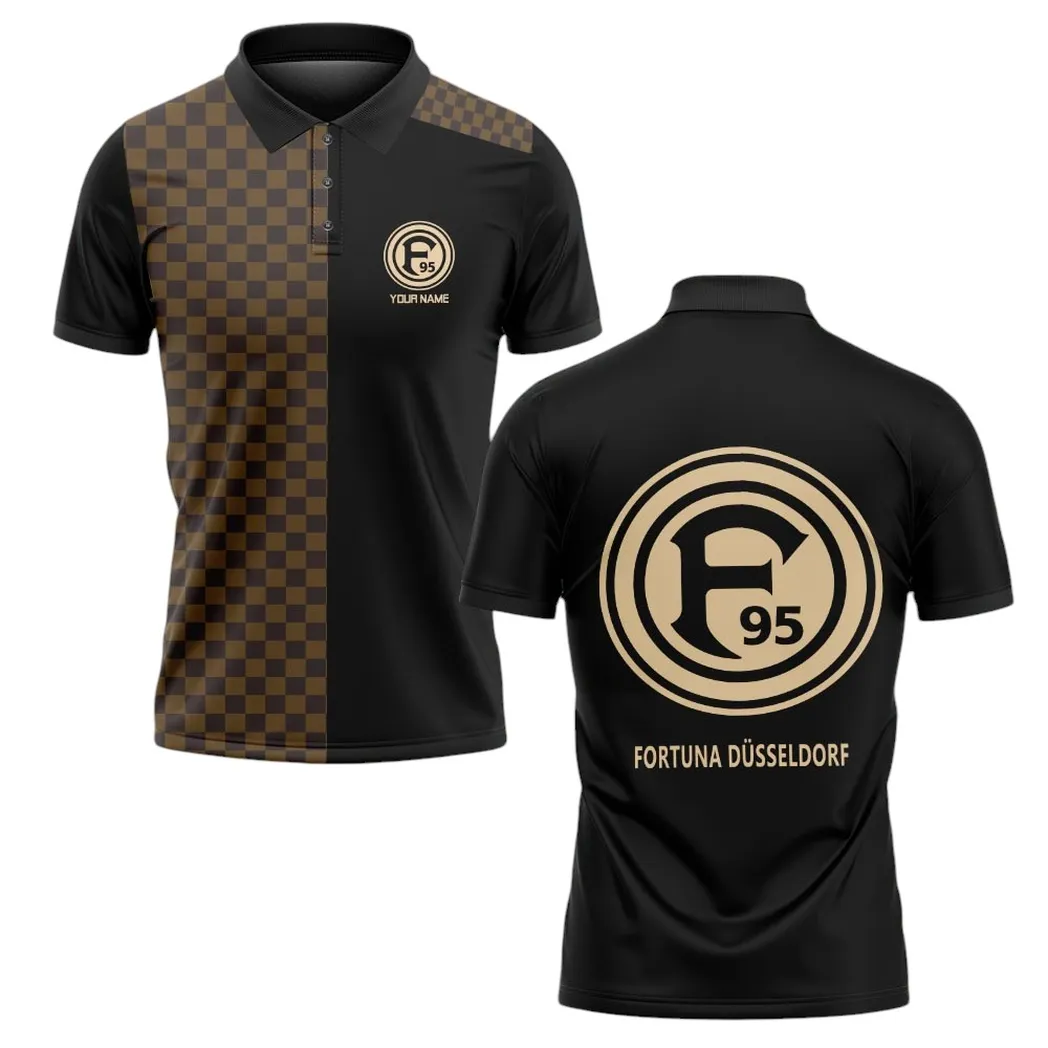 fortuna dusseldorf poloshirt herren all over print polohemd fortuna dusseldorf bundesliga spo1216030 poytd