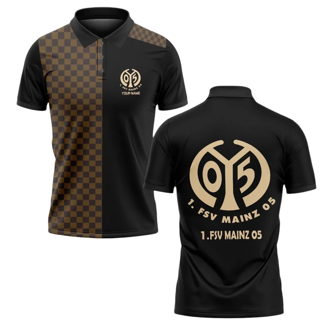 fsv mainz 05 poloshirt herren all over print polohemd fsv mainz 05 bundesliga spo1216006 objz2